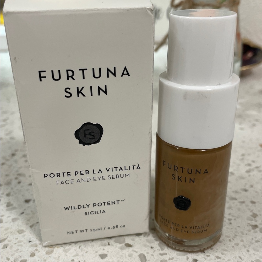 New in Box Furtuna Skin Face & Eye Serum‎ Wildly Potent 15 ML